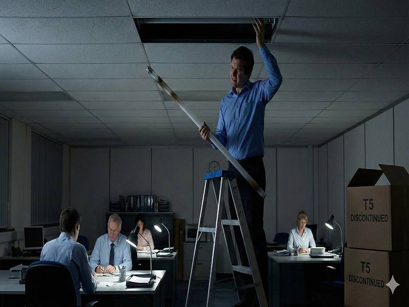  T5燈具停產換代：租賃雙方公允負擔之深度分析與執行方案 