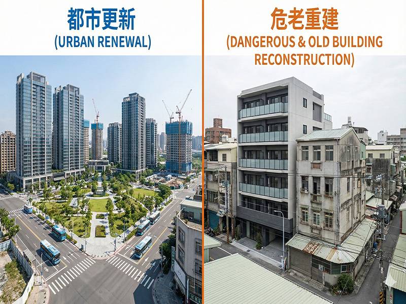 都市更新 vs. 危老條款：老...