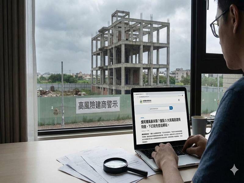  爛尾樓風暴下的生存術：破解高槓桿陷阱與建商履約能力總體檢 