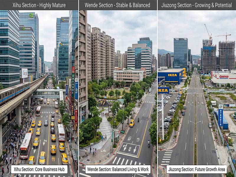 內湖區段發展狀況