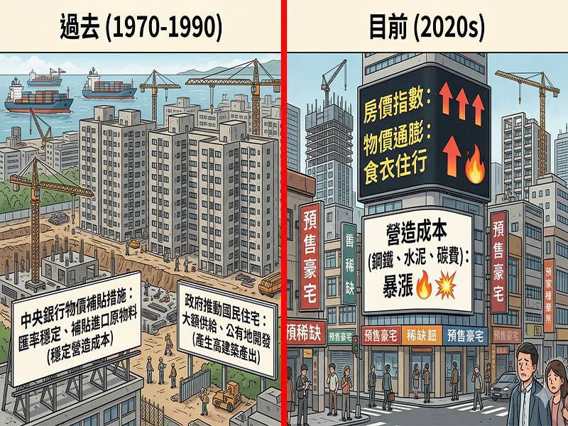 為什麼房價一直漲!