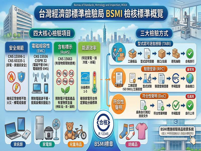 經濟部標準檢驗局的 BSMI ...