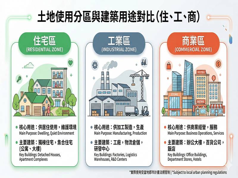 「土地使用分區」如何查詢呢? 