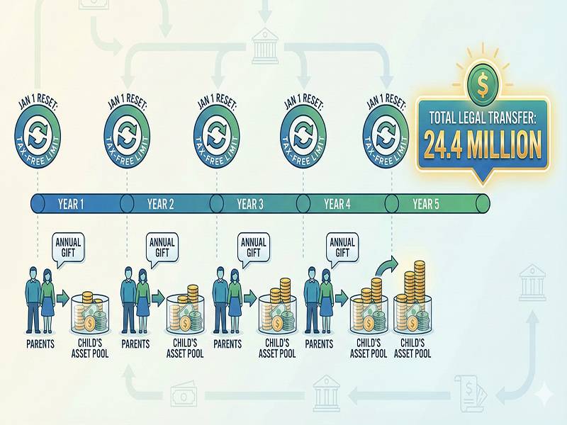 台灣合法贈與稅全攻略：名目、流程與保險雷區