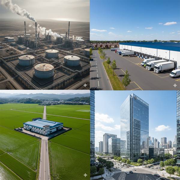 「甲種、乙種、丁種工業用地」與「第三種工業區」的區別